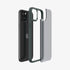ACS06567 - iPhone 15 Pro Max Case Ultra Hybrid in frost clear showing the back
